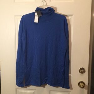 New BCBG  turtleneck sweater Cashmere and silk L